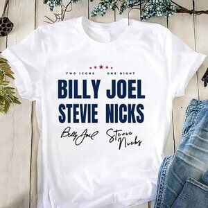 Billy Joel Stevie Nick Tour Shirt Billy Joel Stevie Nick Fan Lovers Shirt 81